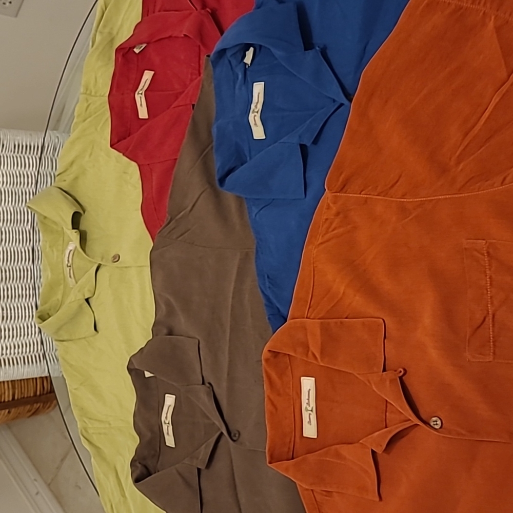 Lot of 6 Tommy Bahama Shirts